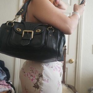 Mulberry Black Leather Shoulder Bag